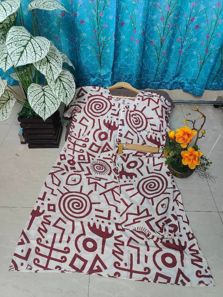 মিনি মেক্সি ২ পিস  [ড্রেস কোড -M/K]