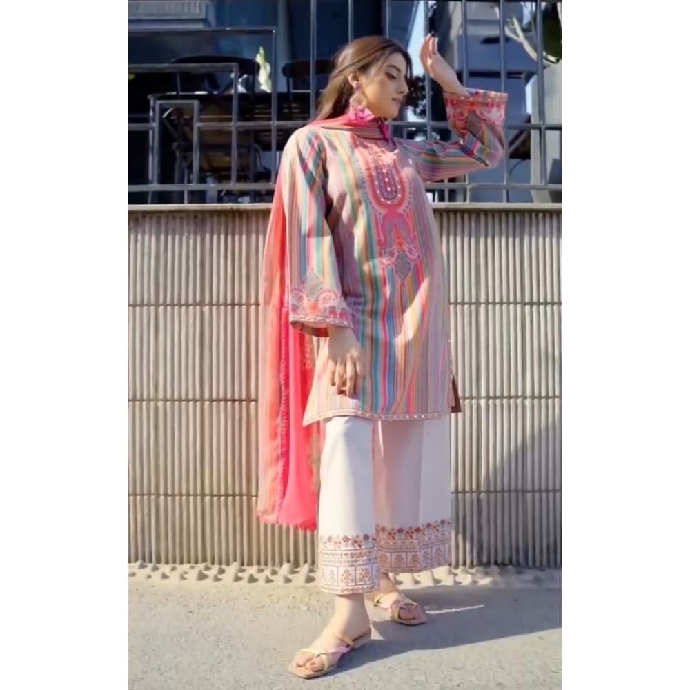 রেডিমেট থ্রী পিস [ড্রেস কোড -রংধনু ]